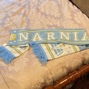 Blue and White Chronicles of Narnia Scarf